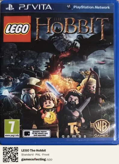 LEGO The Hobbit PlayStation Vita, PAL box front