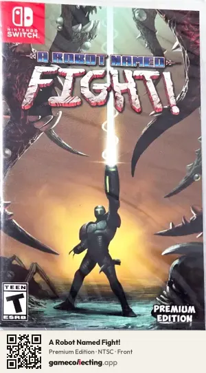 A Robot Named Fight! Nintendo Switch, NTSC box front