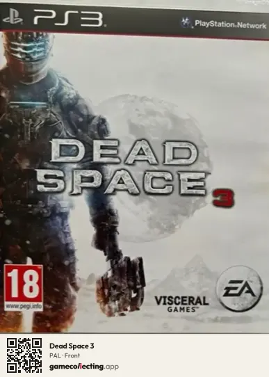 Dead Space 3 PlayStation 3, PAL box front