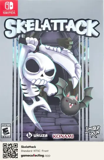 Skelattack Nintendo Switch, NTSC box front