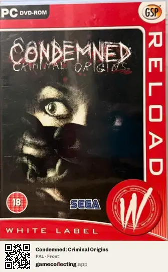 Condemned: Criminal Origins Computer, PAL box front