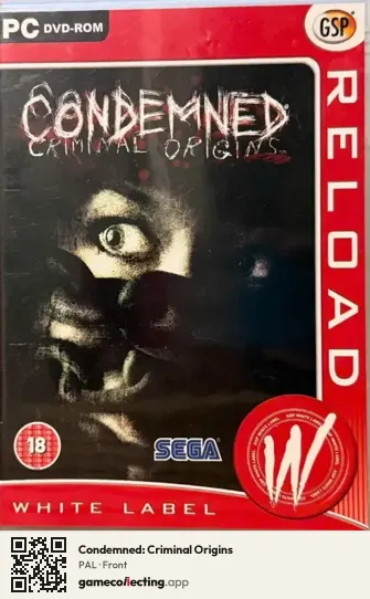 Condemned: Criminal Origins Computer, PAL box front