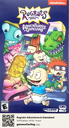 Rugrats: Adventures in Gameland Nintendo Switch, NTSC box front