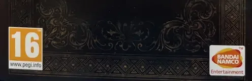 Dark Souls Trilogy, the PEGI square on its front