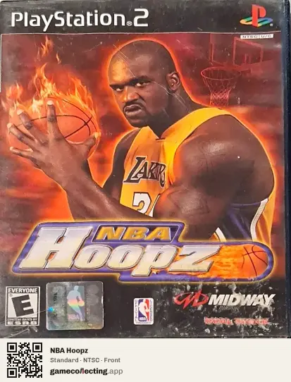 NBA Hoopz PlayStation 2, NTSC box front