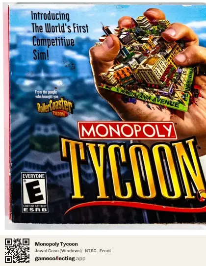 Monopoly Tycoon Computer, NTSC box front
