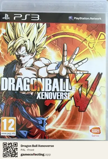 Dragon Ball Xenoverse PlayStation 3, PAL box front