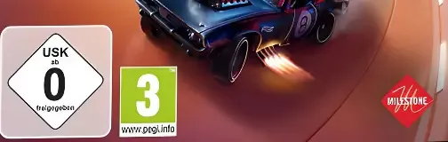 Hot Wheels Unleashed, the USK square on its front
