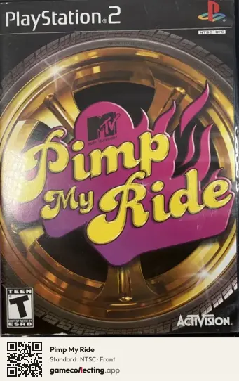 Pimp My Ride PlayStation 2, NTSC box front