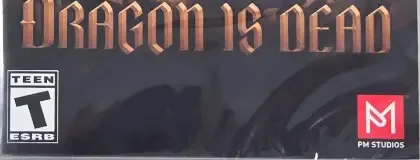 Dragon Is Dead, the ESRB box on its front