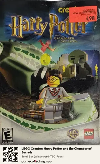LEGO Creator: Harry Potter and the Chamber of Secrets Computer, NTSC box front