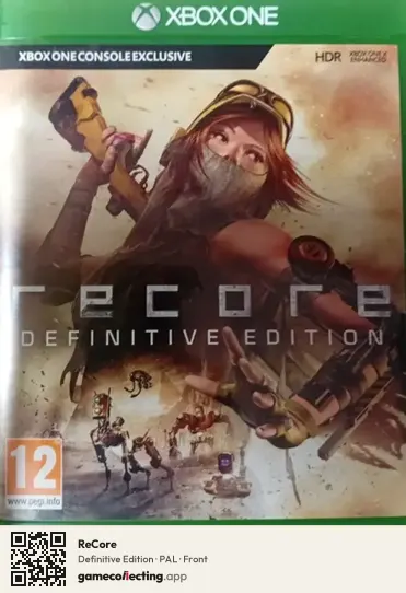 ReCore Xbox One, PAL box front