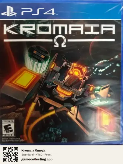 Kromaia Omega PlayStation 4, NTSC box front