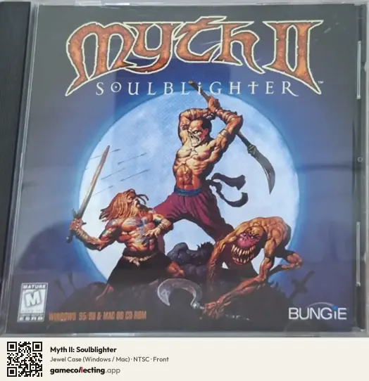 Myth II: Soulblighter Computer, NTSC box front
