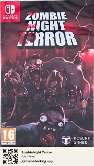 Zombie Night Terror Nintendo Switch, PAL box front
