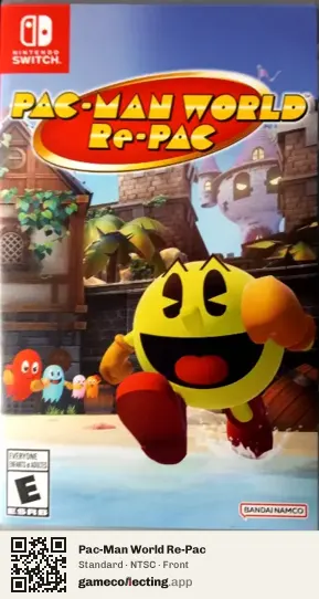 Pac-Man World Re-Pac Nintendo Switch, NTSC box front
