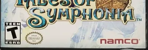 Tales of Symphonia, the ESRB box on its front