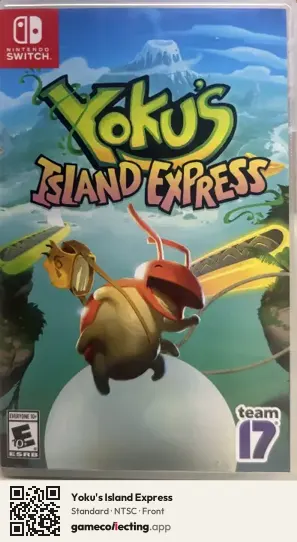 Yoku's Island Express Nintendo Switch, NTSC box front