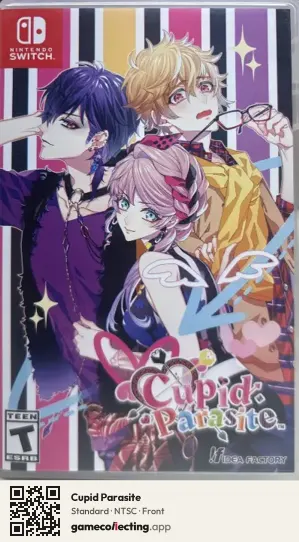 Cupid Parasite Nintendo Switch, NTSC box front