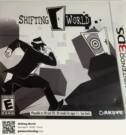Shifting World Nintendo 3DS, NTSC box front