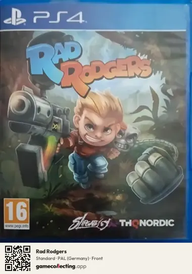 Rad Rodgers PlayStation 4, Germany box front