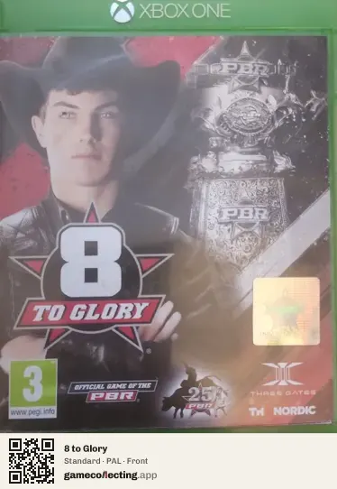 8 to Glory Xbox One, PAL box front