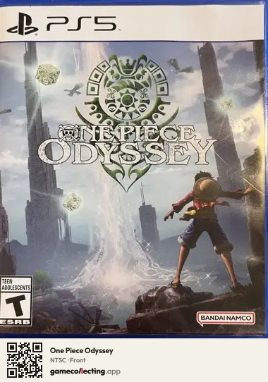 One Piece Odyssey PlayStation 5, NTSC box front