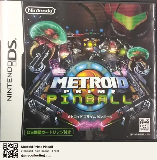 Metroid Prime Pinball Nintendo DS, Asia box front