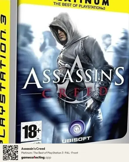 Assassin's Creed PlayStation 3, PAL box front