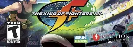 The King of Fighters XII, the ESRB box on its front
