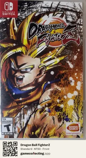 Dragon Ball FighterZ Nintendo Switch, NTSC box front