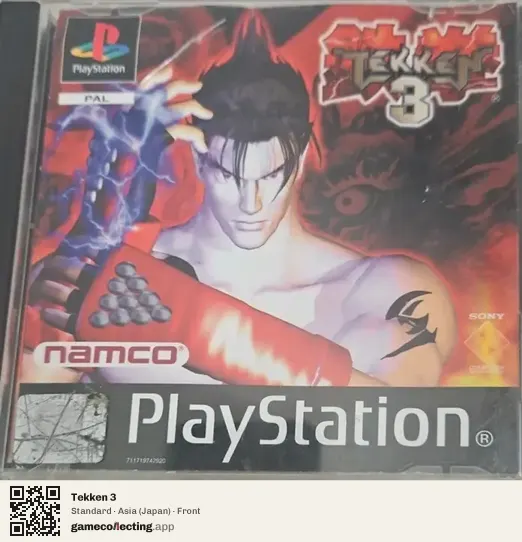 Tekken 3 PlayStation, Japan box front