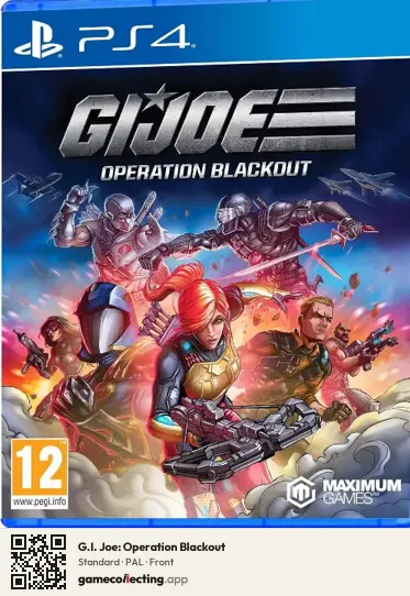 G.I. Joe: Operation Blackout PlayStation 4, PAL box front