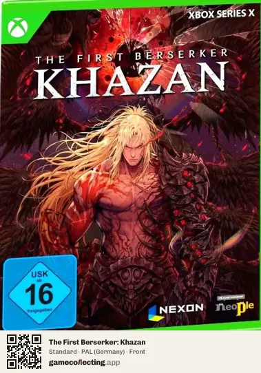 The First Berserker: Khazan Xbox Series X, Germany box front