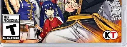 Fairy Tail 2, the ESRB box on its front