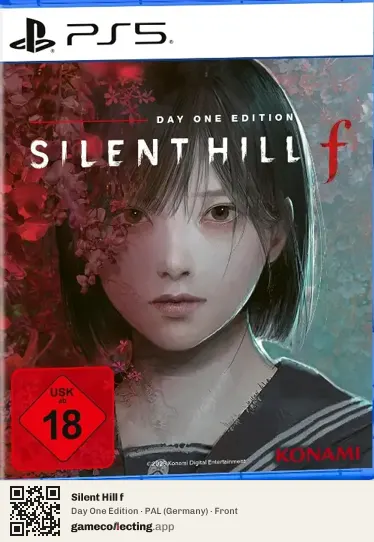 Silent Hill f PlayStation 5, Germany box front