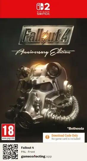 Fallout 4 Nintendo Switch 2, PAL box front