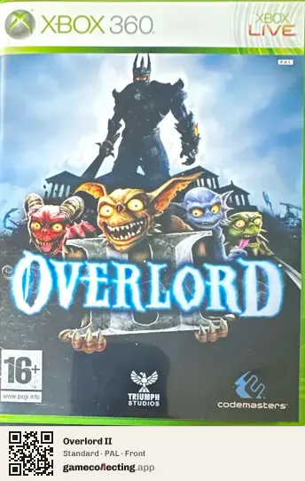 Overlord II Xbox 360, PAL box front
