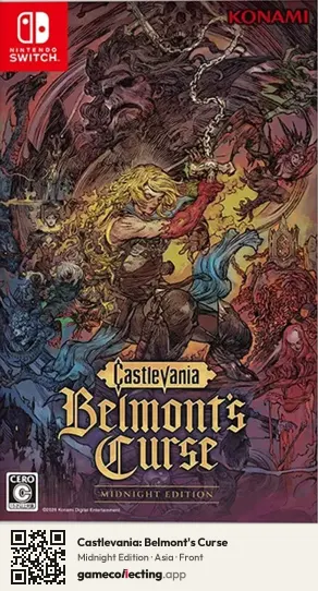 Castlevania: Belmont's Curse Nintendo Switch, Asia box front