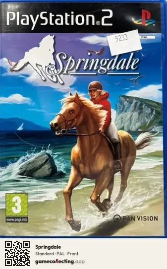 Springdale PlayStation 2, PAL box front