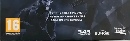 Halo: The Master Chief Collection, the PEGI square on its front