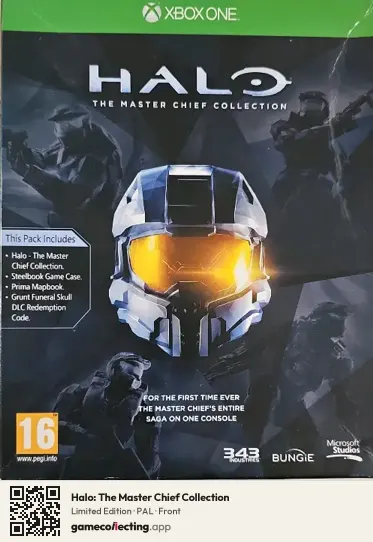 Halo: The Master Chief Collection Xbox One, PAL box front