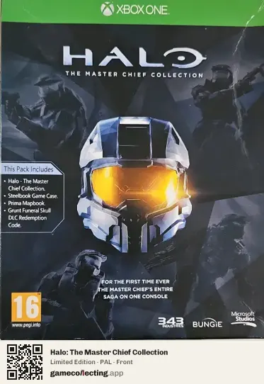 Halo: The Master Chief Collection Xbox One, PAL box front