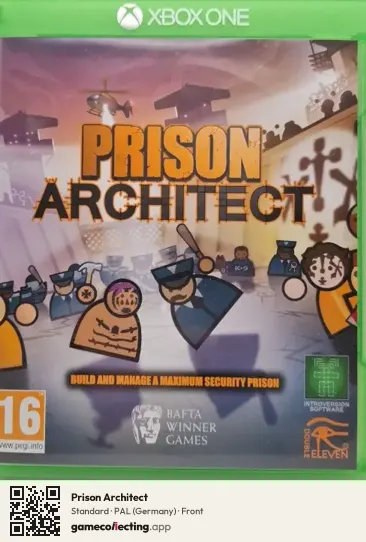 Prison Architect Xbox One, Germany box front