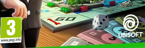 Monopoly, the PEGI square on its front