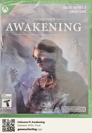 Unknown 9: Awakening Xbox Series X, NTSC box front