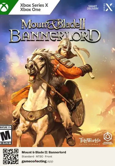 Mount & Blade II: Bannerlord Xbox Series X, NTSC box front