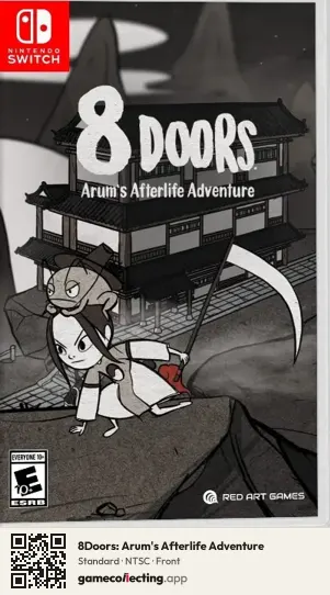 8Doors: Arum's Afterlife Adventure Nintendo Switch, NTSC box front