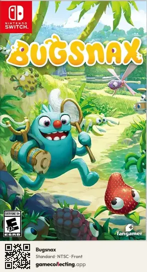 Bugsnax Nintendo Switch, NTSC box front