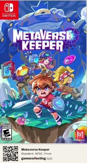 Metaverse Keeper Nintendo Switch, NTSC box front